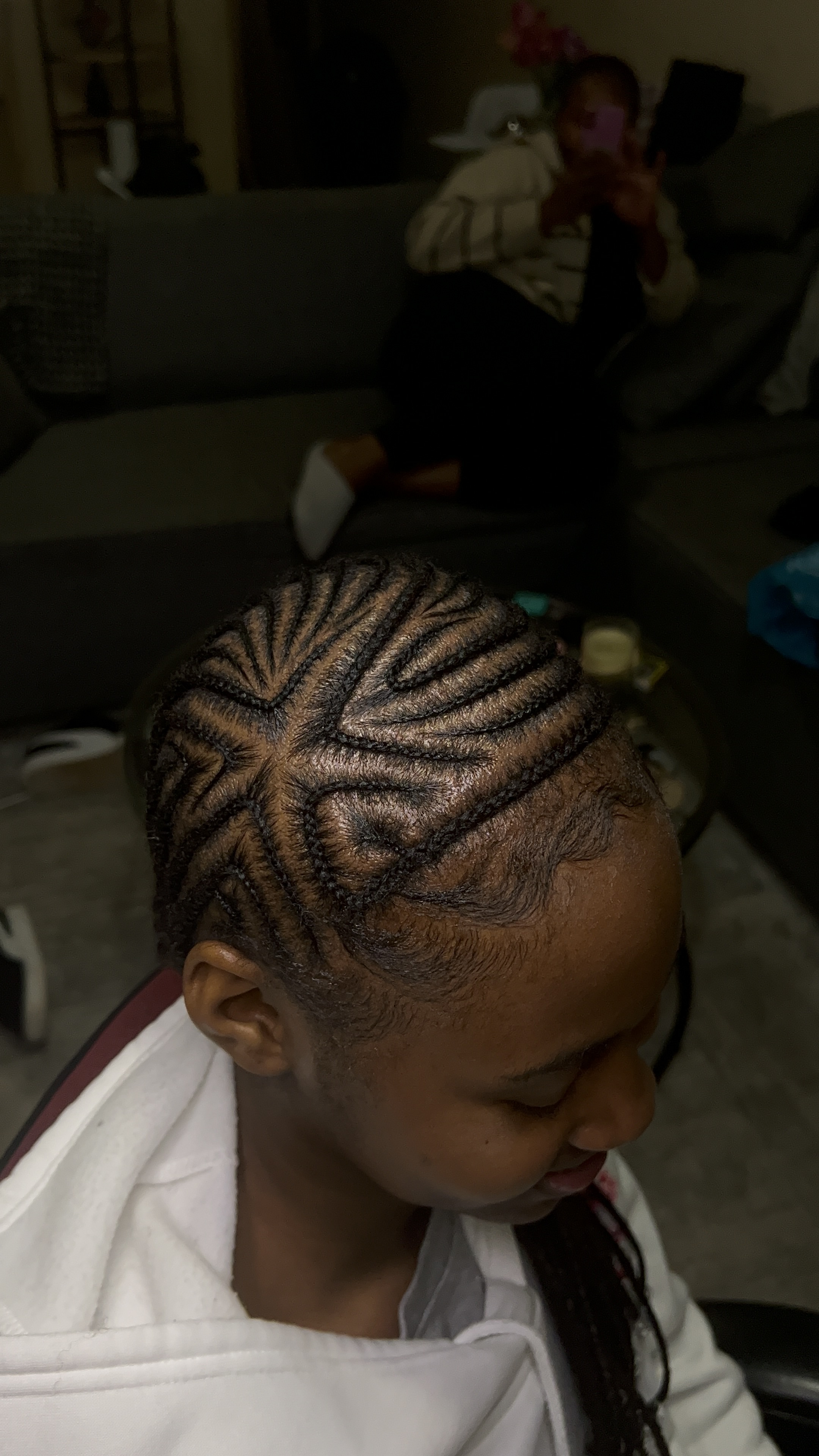 Alicia keys/ styled corn rows photo 1